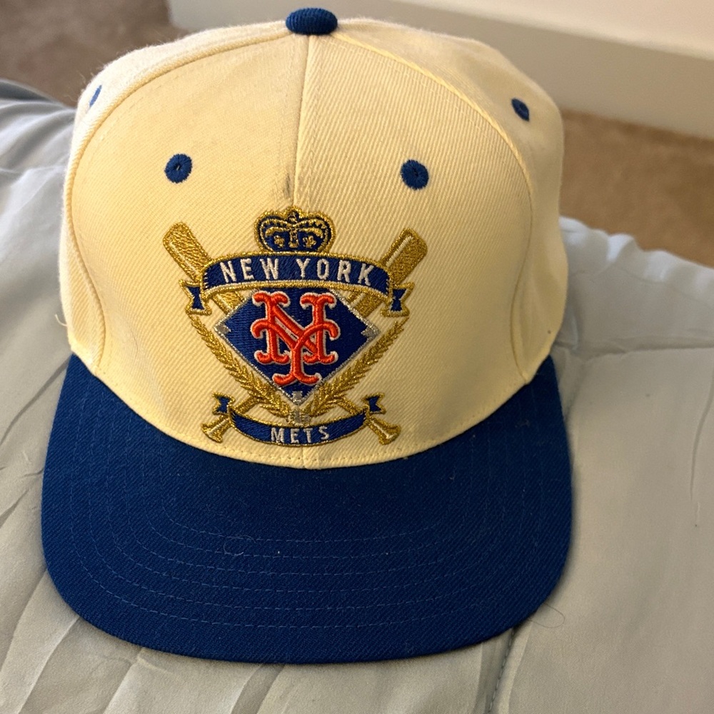 New York Mets Cap with Blue Brim
